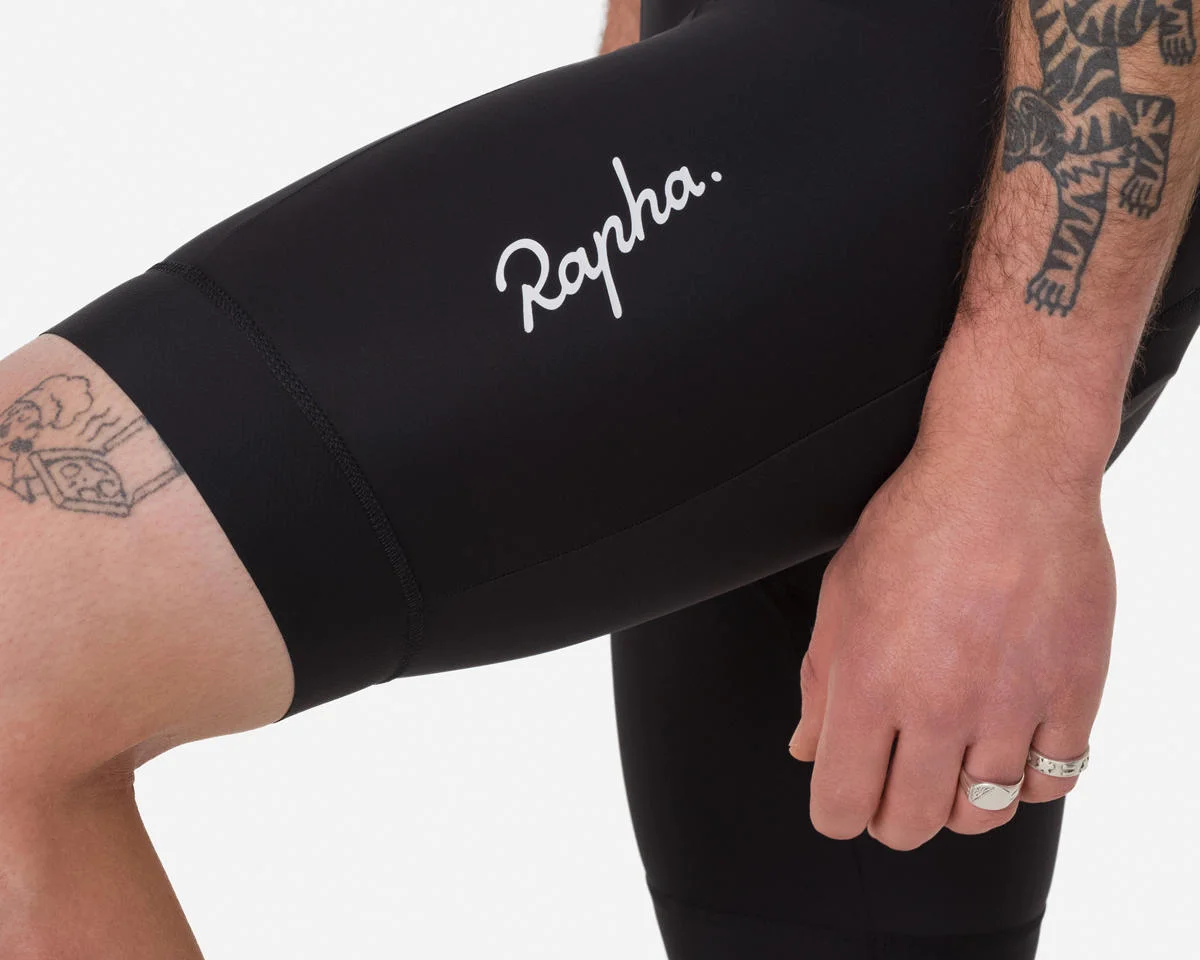 Rapha Men's Core Bib Shorts (Black/Black) (L) - view 5